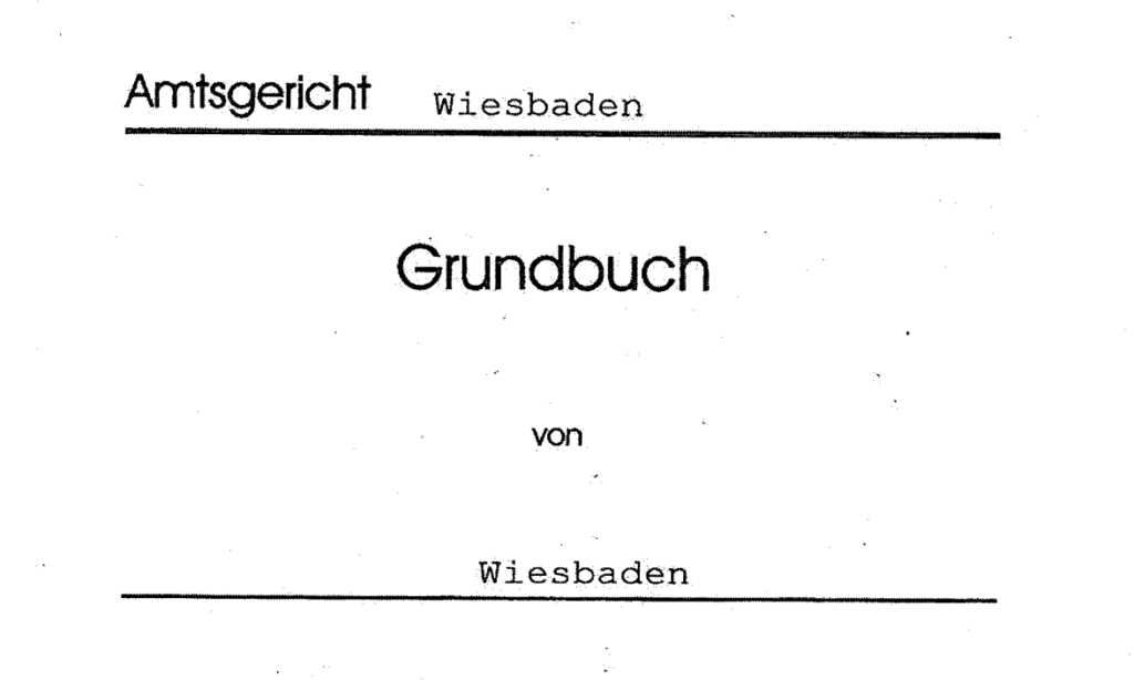 Grundbucheintrag: Ablauf, Kosten