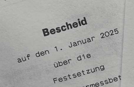 Feststellungsbescheid Grundbesitzwert